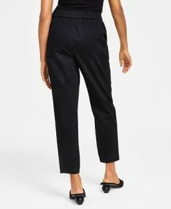 Bar III Women's Button Fly High Rise Tapered Pants, Created For Macy's -Anne Klein Sales Store 23673421 fpx