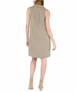 Black Tape Women's Sleeveless Collared Mini Dress -Anne Klein Sales Store 23675930 fpx