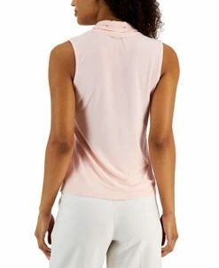 Anne Klein Women's Triple-Pleat Sleeveless Shell Top -Anne Klein Sales Store 23676821 fpx