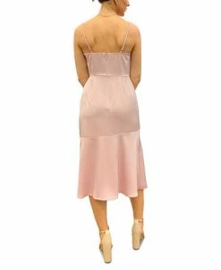 Alternative view of Sam Edelman Women's Cowlneck Sleeveless Satin Midi Dress