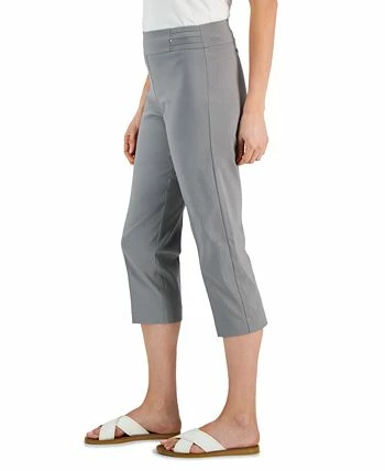 JM Collection Embellished Pull-On Capri Pants, Created For Macy's 3 JM Collection Embellished Pull-On Capri Pants, Created For Macy's - Image 3