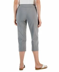 Alternative view of JM Collection Embellished Pull-On Capri Pants, Created For Macy's