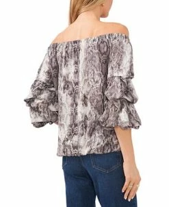 Vince Camuto Women's Off-The-Shoulder Bubble-Sleeve Top -Anne Klein Sales Store 23776581 fpx