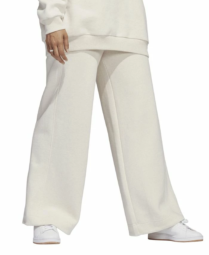 ADIDAS Women's All Szn Fleece Wide Pants 1 ADIDAS Women's All Szn Fleece Wide Pants