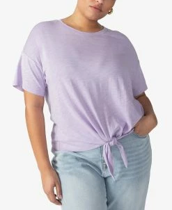 Sanctuary Women's Camo-Print Tie-Front Everyday T-Shirt 10 Sanctuary Women's Camo-Print Tie-Front Everyday T-Shirt -Anne Klein Sales Store 23953929 fpx