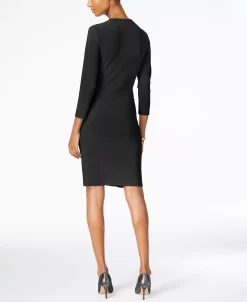 Alternative view of Anne Klein Faux-Wrap Dress