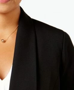 Alternative view of Kasper Plus Size Open-Front Soft Blazer