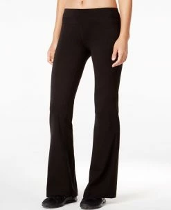 Anne Klein Sales Store 35 ID Ideology Women's Essentials Flex Stretch Bootcut Yoga Pants With Short Inseam, Created For Macy's