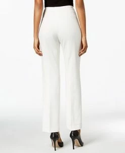 Alternative view of Kasper Straight-Leg Modern Crepe Dress Pants